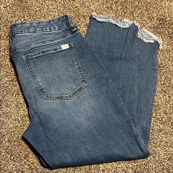 Jen7 by 7 for all mankind Ankle straight jeans - Picture 1 of 5